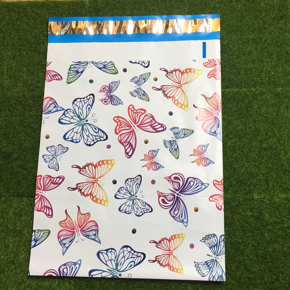 20 Butterfly ( 10” X 13”)  Poly Mailers - Picture 3 of 7